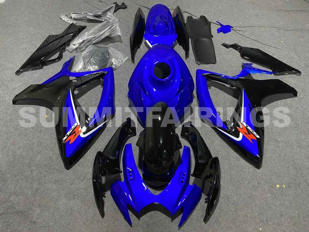 Fairings For Suzuki - GSXR600-750 K6 06-07 Blue and Black