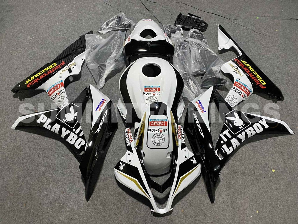 Fairings For Honda CBR 600 RR Black Playboy (2007-2008)