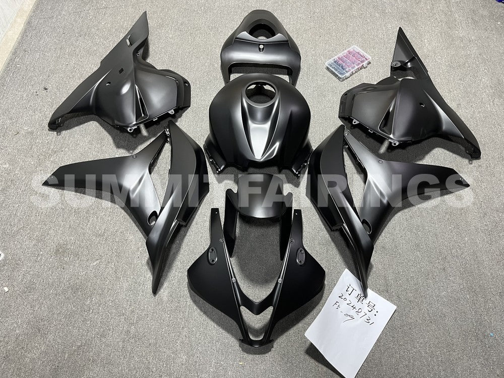 Fairings For Honda CBR 600 RR, 2009-2012 - All Matte Black