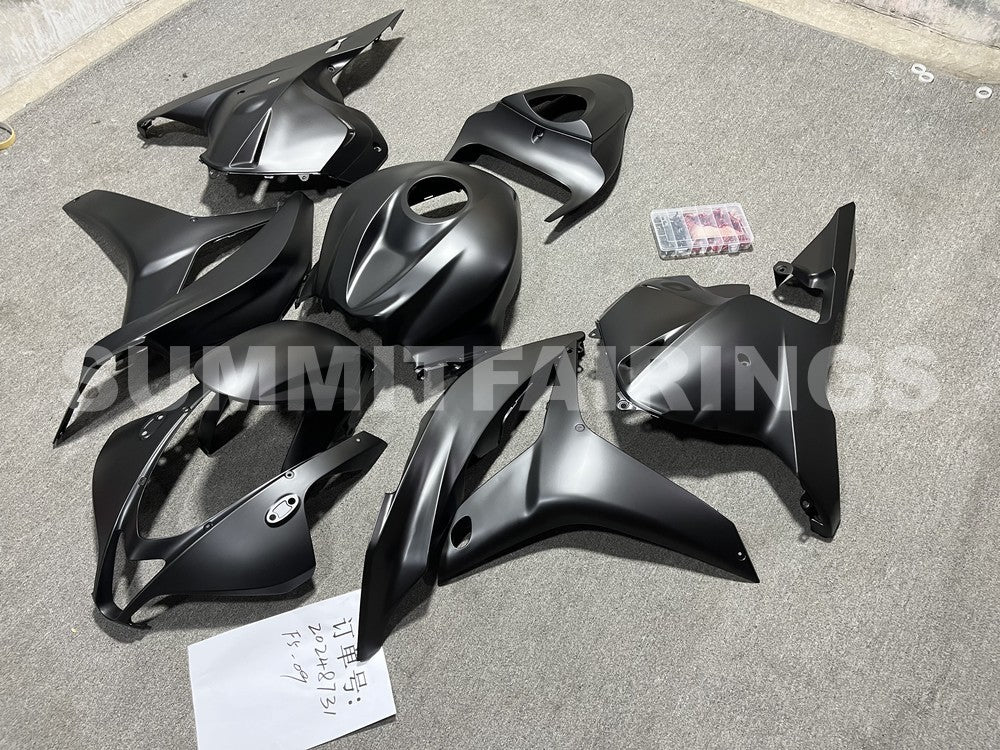Fairings For Honda CBR 600 RR, 2009-2012 - All Matte Black