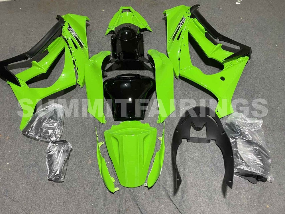 Fairings For Plastics Kawasaki ZX10R Ninja Green (2011-2015)