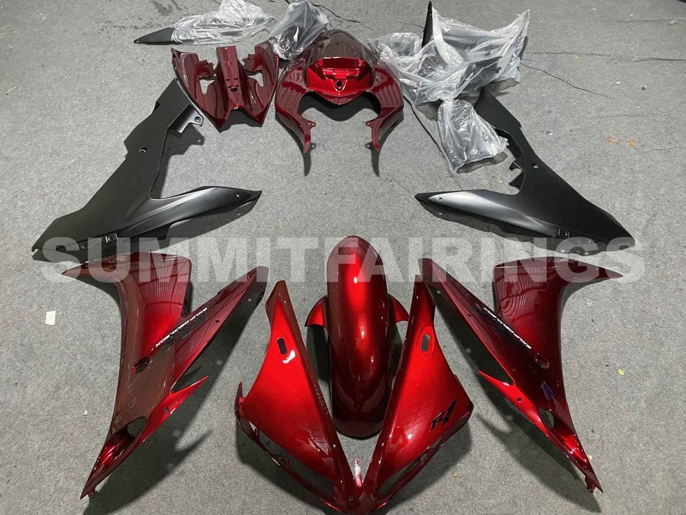 Fairings For Yamaha - YZF1000 R1 04-06 Red Black