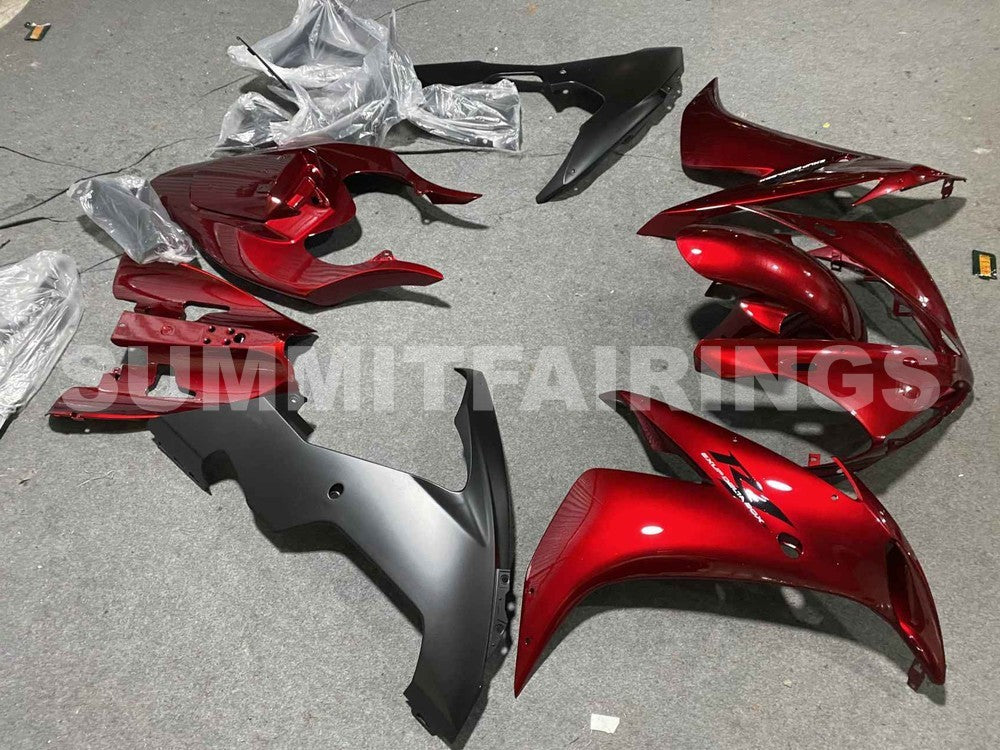 Fairings For Yamaha - YZF1000 R1 04-06 Red Black