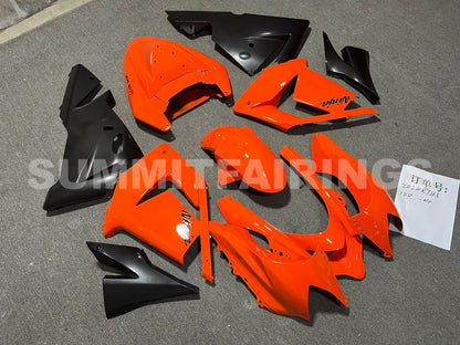 Fairings For Kawasaki ZX-10R, 2004-2005 - Orange & Matte Black