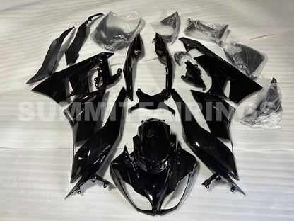2009-2012 Fairings For Kawasaki ZX6R ZX636 All Black Ninja