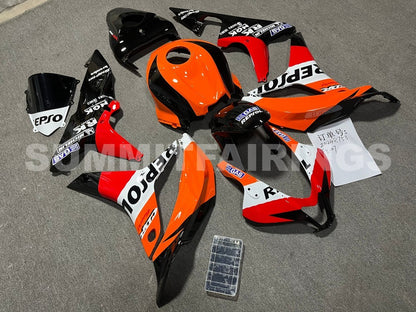 Fairings For Honda CBR 600 RR, 2007-2008 - Orange & Black