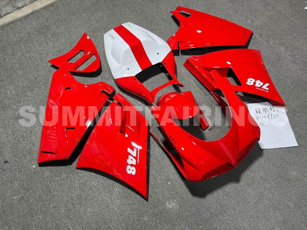 Fairings For Ducati - 996/748 1994-2002 Red White