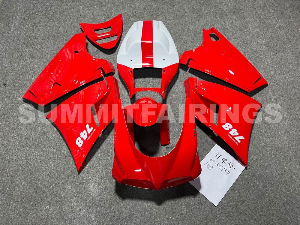 Fairings For Ducati - 996/748 1994-2002 Red White