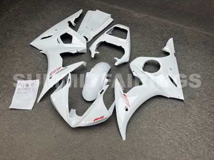 Fairings For Yamaha YZF-R6 White R6 (2003-2004)