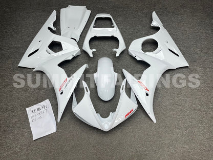 Fairings For Yamaha YZF-R6 White R6 (2003-2004)