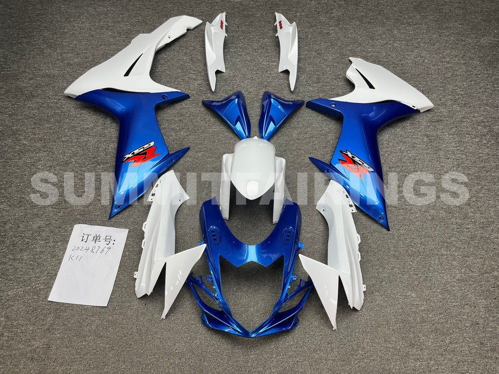 Fairings For Plastics Suzuki GSXR600 GSXR750 K11 Blue White GSXR (2011-2021)