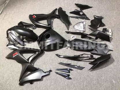 Fairings For Suzuki - GSXR600-750 K8 2008-2010 MATTE BLACK