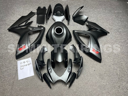 Fairings For Suzuki GSXR 600 750 Black Matte GSXR (2006-2007)
