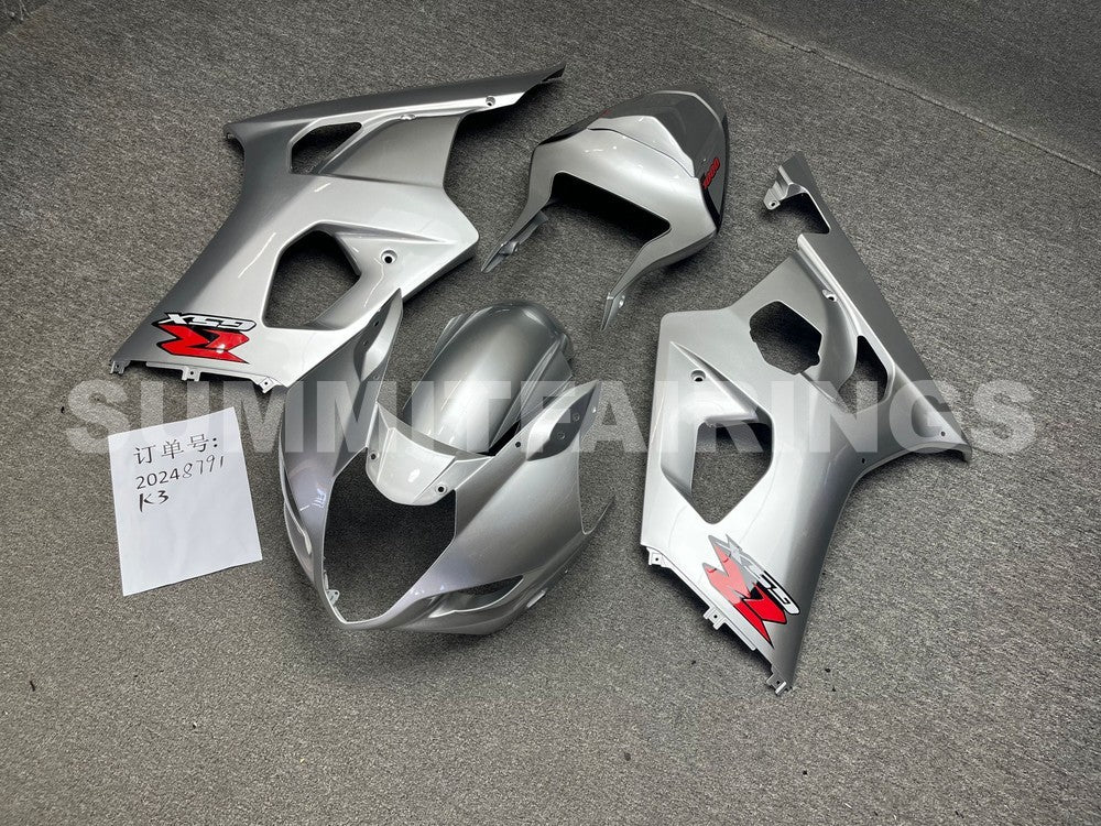 Fairings For Suzuki GSXR 1000 Silver GSXR (2003-2004)
