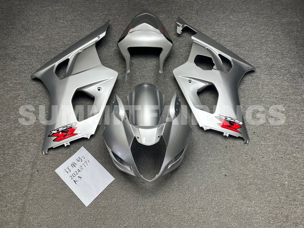Fairings For Suzuki GSXR 1000 Silver GSXR (2003-2004)