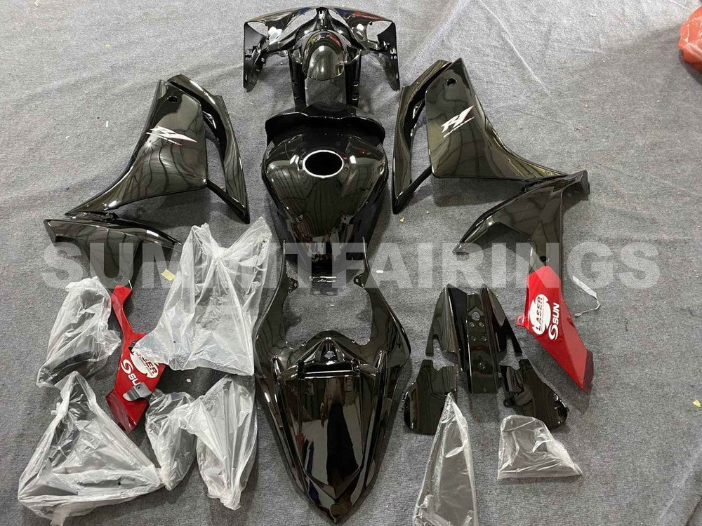 Fairings For Yamaha - YZF1000 R1 07-08 Black Red