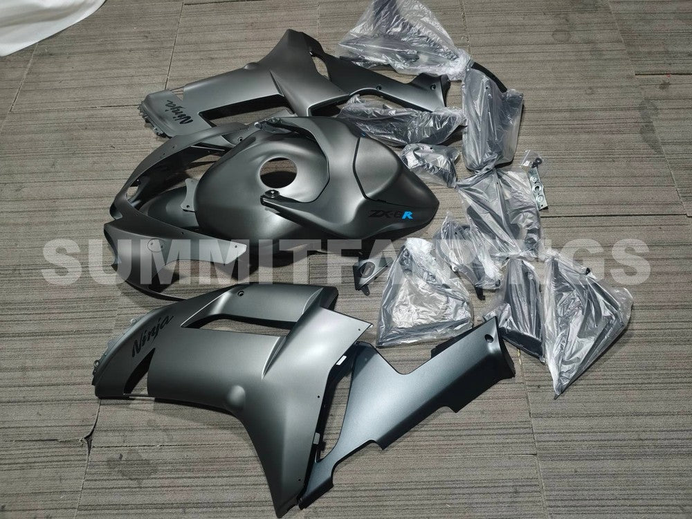 Fairings For Kawasaki ZX6R ZX636 Black Ninja (2007-2008)