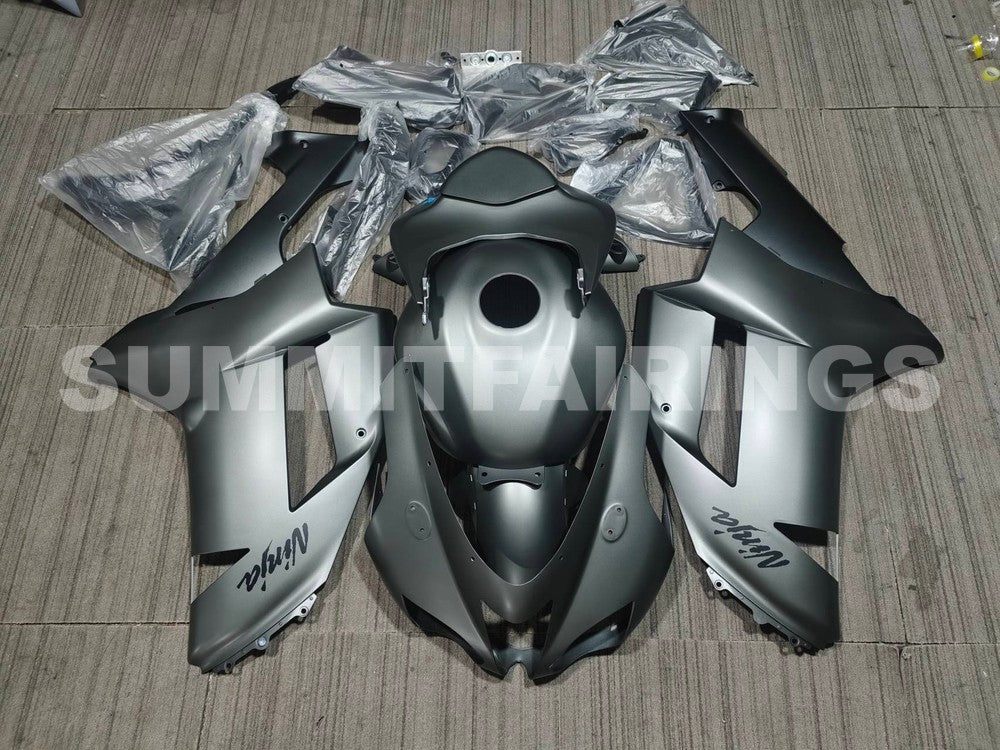 Fairings For Kawasaki ZX6R ZX636 Black Ninja (2007-2008)
