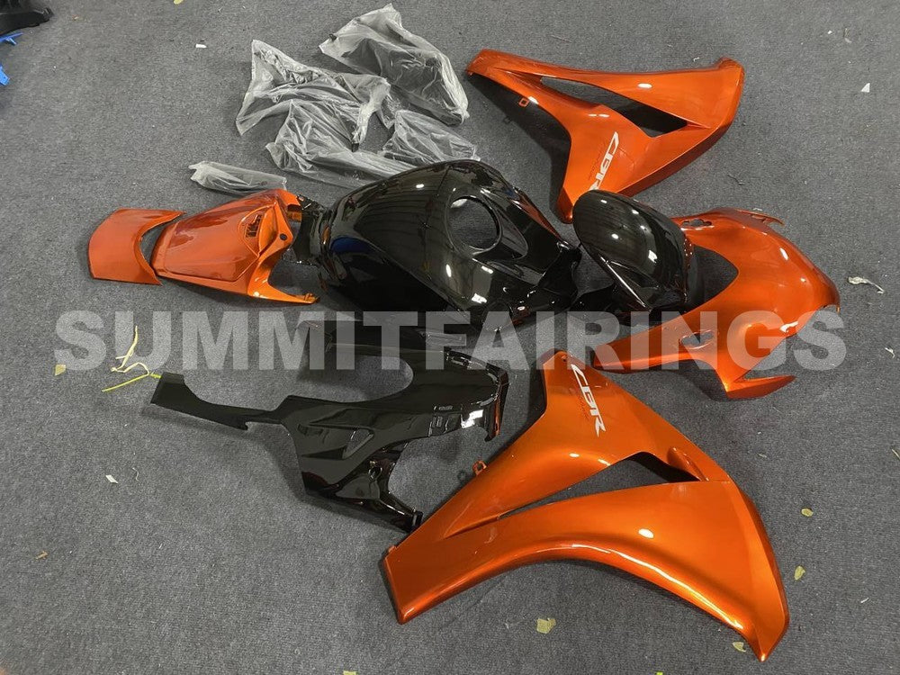 Fairings For Honda CBR 1000 RR Orange Metallic & Black Honda (2008-2011)