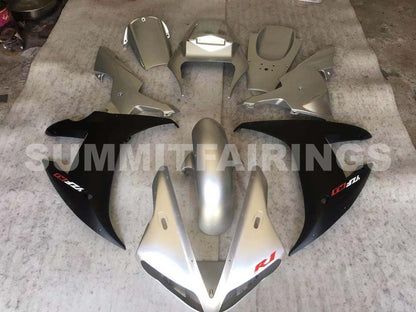 Fairings For Yamaha YZF-R1 Silver Black R1 (2002-2003)