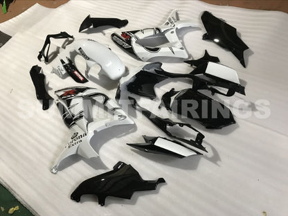 Fairings For Suzuki GSXR 600 750 Black White Alstare Corona (2008-2009-2010)