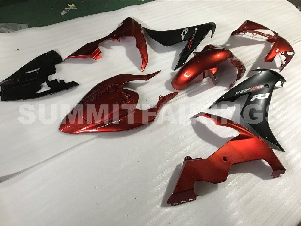 Fairings For Yamaha - YZF1000 R1 04-06 Orange Black