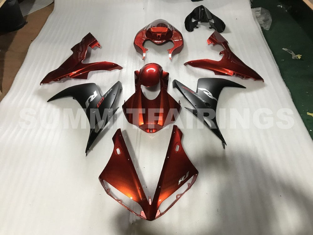 Fairings For Yamaha - YZF1000 R1 04-06 Orange Black