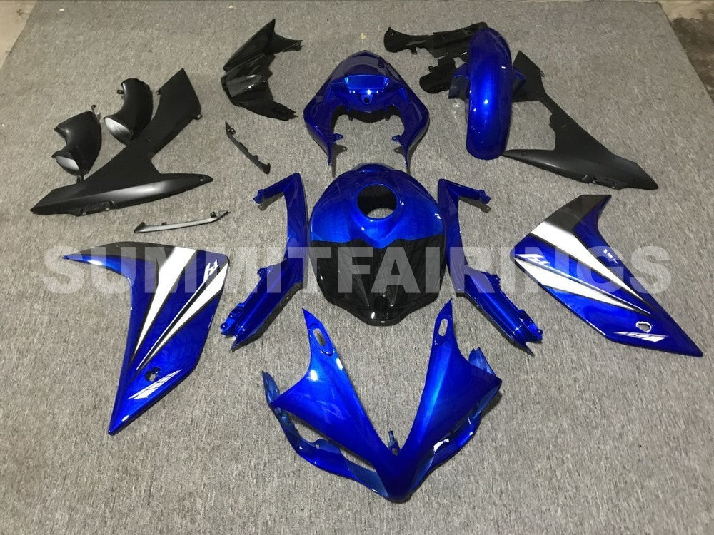 Fairings For Yamaha - YZF1000 R1 07-08 Blue Black