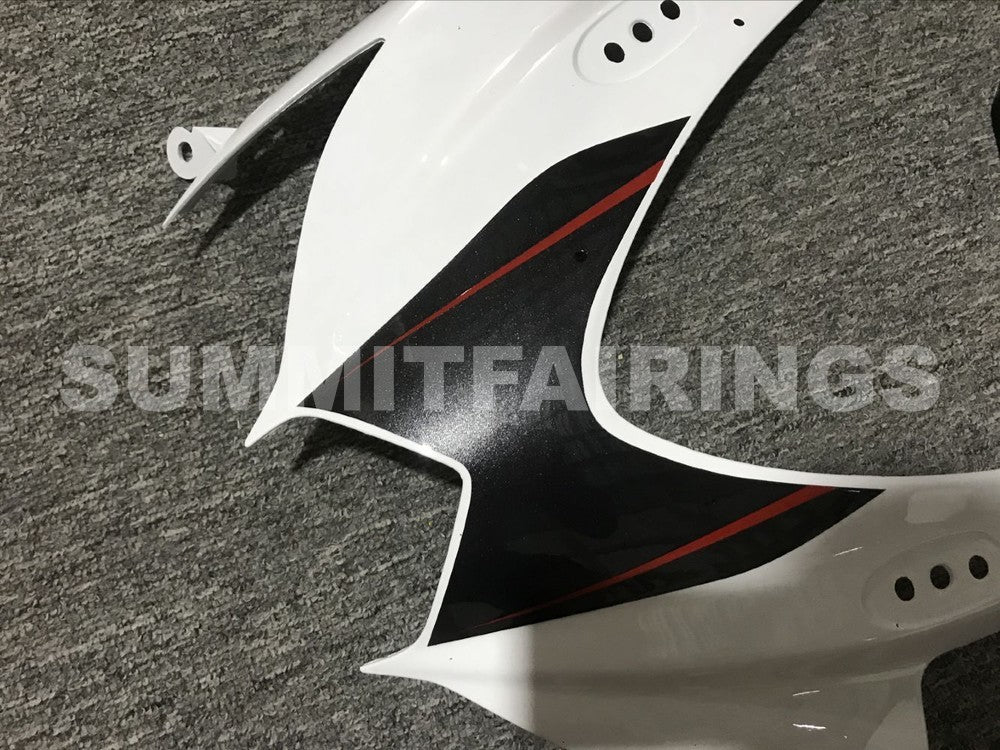 Fairings For Suzuki GSXR 600 750 White & Silver GSXR (2008-2009-2010)