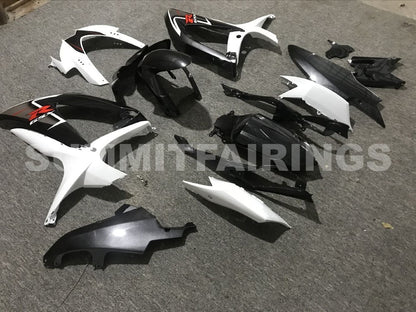 Fairings For Suzuki GSXR 600 750 White & Silver GSXR (2008-2009-2010)