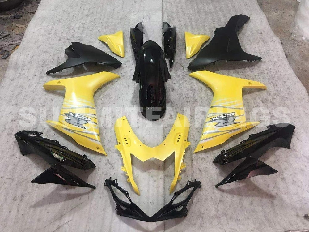 Fairings For Suzuki - GSXR 600-750 K11 2011-2021 Yellow Black Silver
