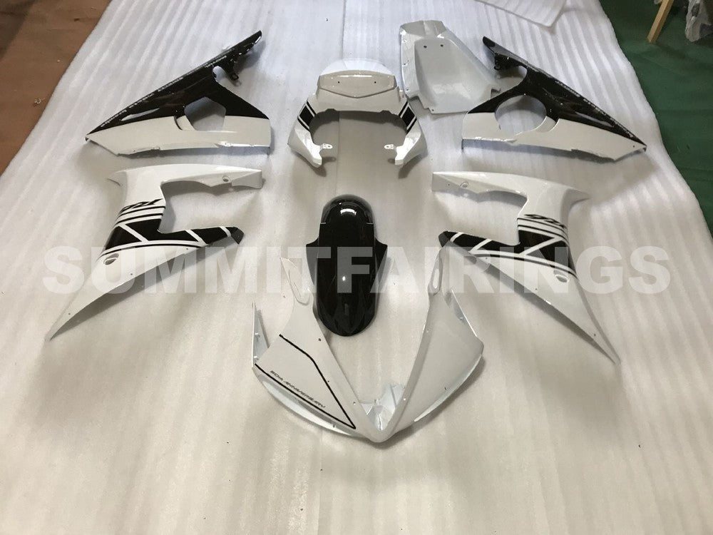 Fairings For Yamaha YZF-R6 Black & White Tribal R6 (2003-2004)