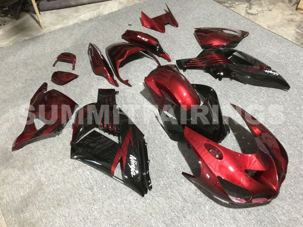 Fairings For Kawasaki ZX-14R, 2012-2021 - Red & Black