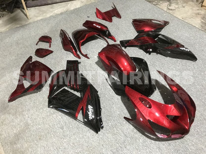 Fairings For Kawasaki ZX-14R, 2012-2021 - Red & Black