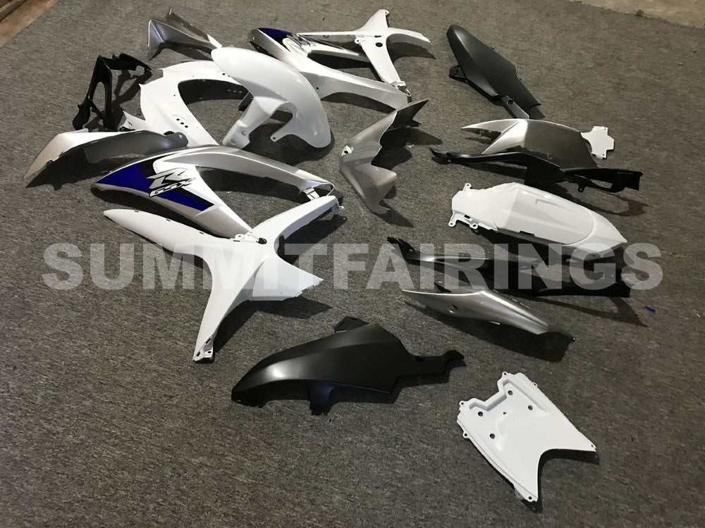 Fairings For Suzuki - GSXR600-750 K8 2008-2010 Silver