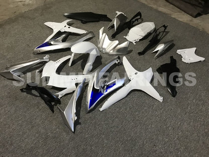 Fairings For Suzuki - GSXR600-750 K8 2008-2010 Silver
