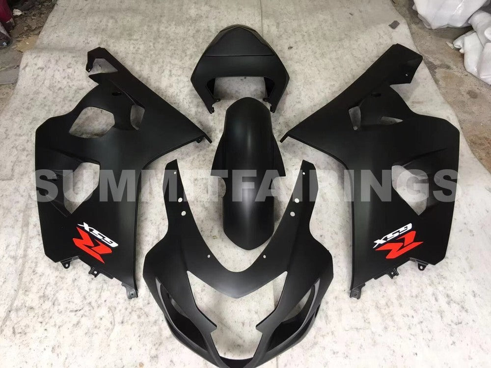 Fairings For Suzuki - GSXR600-750 K4 04-05 Matt Black