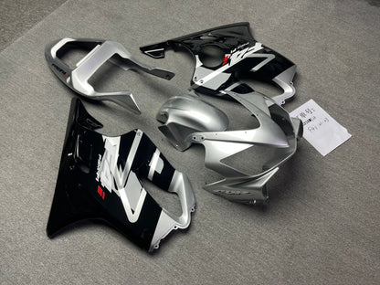 Fairings For Honda - CBR600F4i 01-03 Black Silver
