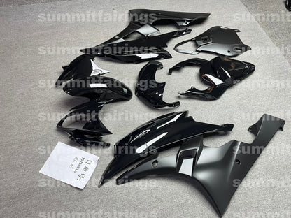 Fairings For Yamaha YZF-R6 Contrast Black R6 (2006-2007)