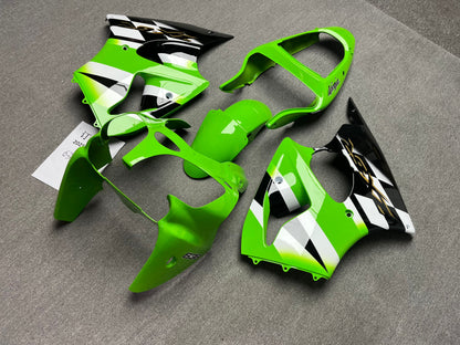 Fairings For Plastics Kawasaki ZX6R 636 Green ZX6R (2000-2002)