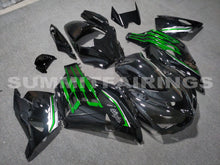 Load image into Gallery viewer, Fairings For Plastics Kawasaki ZX14R Ninja Black Green (2012-2021)
