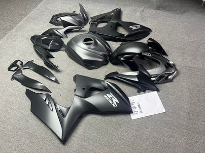 Fairings For Suzuki - GSXR1000 K9 09-16 Matt Blcak & Silvery Decals