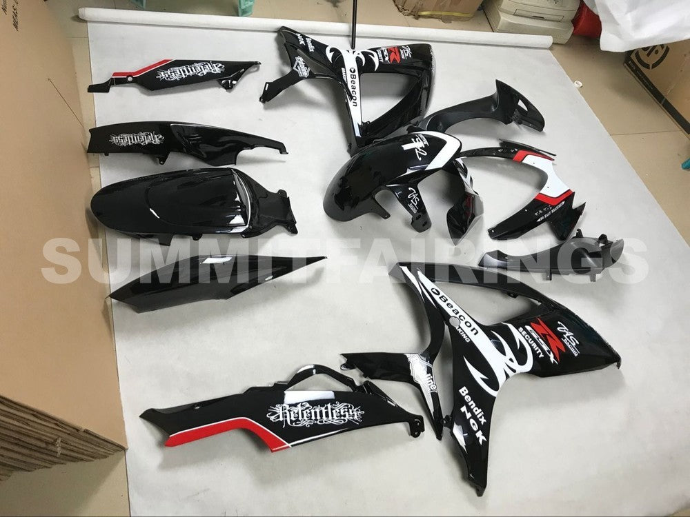 Fairings For Suzuki GSXR 600 750 Black Beacon GSXR (2006-2007)
