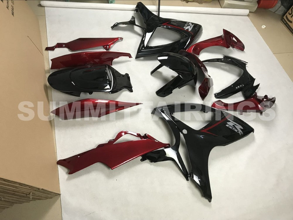 Fairings For Suzuki GSXR 600 750 Red Silver Black GSXR (2006-2007)