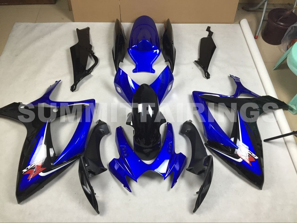 Fairings For Suzuki GSXR 600 750 (2006-2007) Blue Black