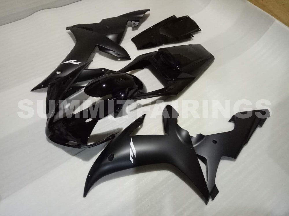 Fairings For Yamaha - YZF1000 R1 02-03 Matte Black Gloss Black