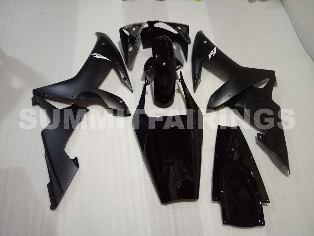 Fairings For Yamaha - YZF1000 R1 02-03 Matte Black Gloss Black