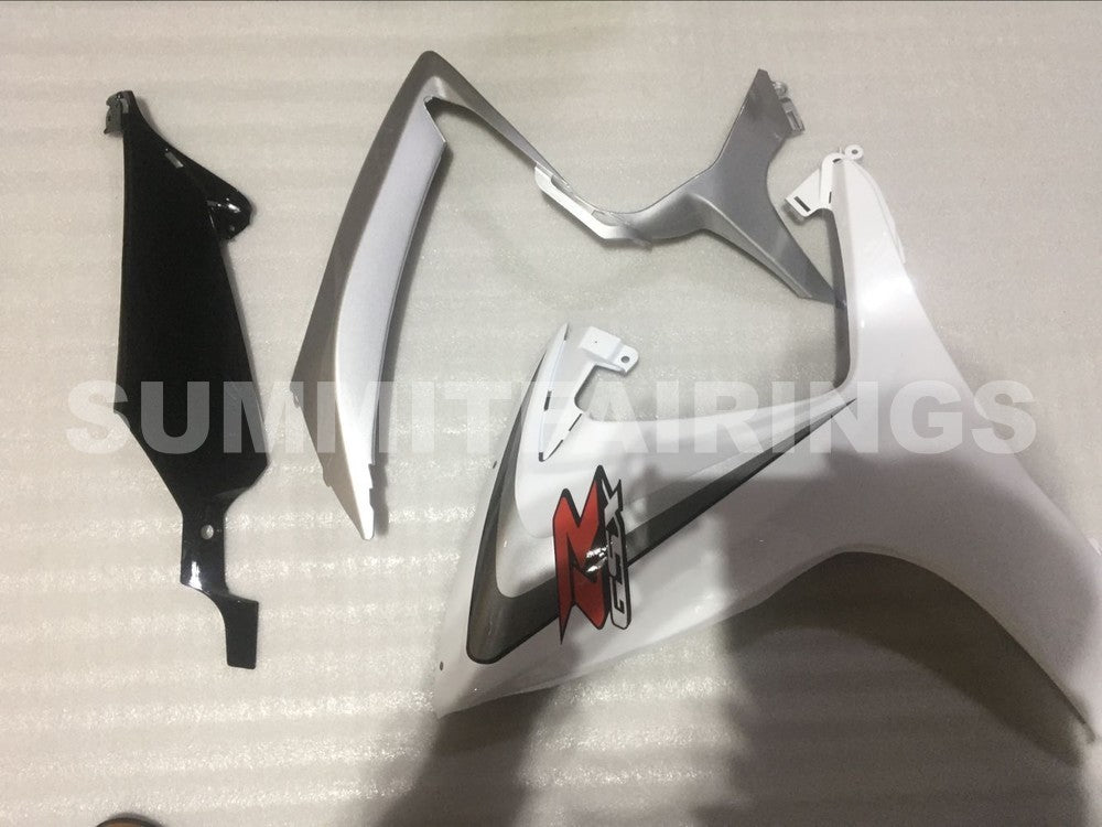 Fairings For Suzuki GSXR 600 750 (2006-2007) White Silver