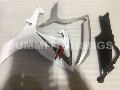 Fairings For Suzuki GSXR 600 750 (2006-2007) White Silver