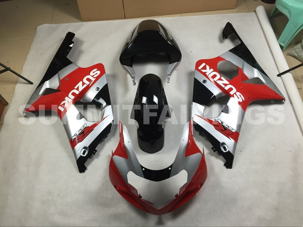Fairings For Suzuki GSXR 1000 Black & Red GSXR (2000-2002)